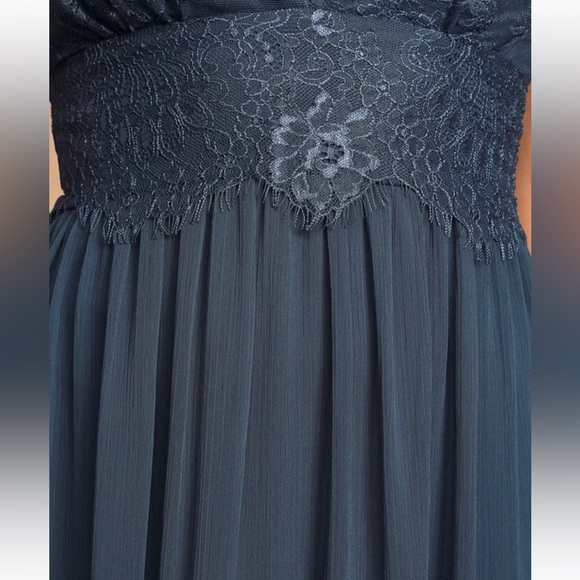 Dream About Me Navy Blue Lace Dress - Picture 3 of 3